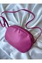 Women's Fuchsia Mini Urban Crossbody and Adjustable Strap Shoulder Bag - 2
