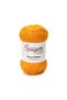 Pure Cotton Saffron Yellow Hand Knitting Yarn