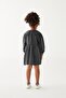 Girl's Anthracite Dress 22pfwtj4904 - 4