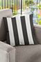 43x43cm Woven Premium Thai Feather Fabric Double Sided Striped Throw Pillow Pillowcase Krl151