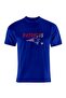 Men's Blue New England Patriots Perforated T-Shirt