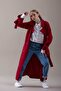 Flower Oversize Trench Coat - 6