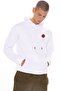 Men's Black Hooded Sweatshirt with Back Print Born - 2
