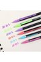 12 Neon Colors Gel Pen Set Metallic Pastel Neon Gel Pen for Colorful Office School Stationery - 3