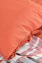Basic Terecota Stone Double-Sided Double Duvet Cover Set - 2
