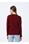 Red Women's Cardigan Glt01-sk22 - 4
