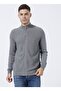 Gray Melange Men's Cardigan Gunner-bsk22 - 3