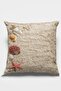 43x43cm Premium Thai Feather Woven Fabric Double Sided Throw Pillow Pillow Case 3d Seashells Krl125 - 2