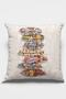 43x43cm Ethnic Thai Feather Woven Premium Fabric Double Sided Throw Pillow Pillowcase Krl134 - 2