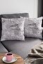 43x43cm Woven Premium Thai Feather Fabric Double Sided Vintage Throw Pillow Pillowcase Krl101 - 3