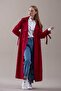 Flower Oversize Trench Coat - 4