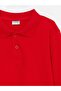 Polo Neck Basic Long Sleeve Boy's T-Shirt - 3
