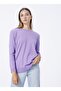 Crew Neck Pink Women's Sweater Orına-bsk22