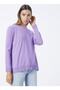 Crew Neck Pink Women's Sweater Orına-bsk22 - 3