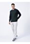 Crew Neck Green Men's Sweater Srewas - 2