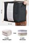 6 Pieces Black Pillow with Window, Quilt, Sweater Hurcu / 50x50x36 - 2