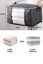 6 Pieces Window Gray Large Size Pillow Quilt Sweater Hurcu / 75x40x40 - 2