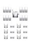 27 Piece Enjoyment Set Tall Glass + Short Glass + Snack Bowl + Ice Bowl