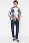 Lacivert Esnek Kumaş Regular Fit Jeans Kot Pantolon TMNAW23JE00036 - 6