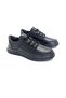 Genuine Leather Orthopedic Winter Black Men's Shoes - 4
