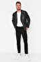 Siyah Relax Fit Boyfriend Jeans Kot Pantolon TMNAW23JE00076 - 9
