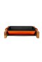 Cast Rectangular Rosto and Baking Tray Beech Serving Wood Cast Iron Solid Double Handle Size