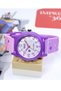 10 Atm Waterproof Purple Color Girl's Wristwatch - 2