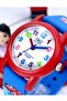10 Atm Waterproof Red Blue Girl-Boy Wristwatch - 3