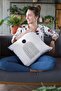 43x43cm Stain Resistant Premium Thai Feather Fabric Double Sided Throw Pillow Pillowcase Abstract Krl458 - 4