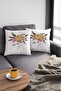 43x43cm Premium Thai Feather Stain Resistant Fabric Abstract Double Sided Throw Pillow Pillow Case Krl341 - 3
