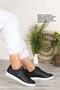 Assn. Franco Wmn Daily Walking Women's Sports Shoes Black - White - 3