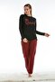 Women's Queen Plaid Pajama Set (CAN BE MADE AS COUPLE'S PAJAMAS) Valentine's Day Gift - 4