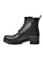 670 Black Zippered Genuine Leather Women's Boots - 2