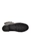 670 Black Zippered Genuine Leather Women's Boots - 5