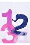 Printed White Girl's Polo T-shirt Numbe - 3