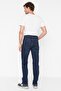 Lacivert Esnek Kumaş Regular Fit Jeans Kot Pantolon TMNAW23JE00036 - 10