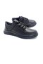 Genuine Leather Orthopedic Winter Black Men's Shoes - 2