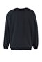 Antrasit Oversize/Geniş Kesim Fit İçi Polar/Sıcak Tutan Sweatshirt TMNAW23SW00190 - 13
