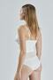 Women's Combed Cotton White Undershirt Panties Camisole Set Women's Underwear Set - 5