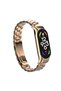 For Xiaomi Mi Band 7 Stainless Steel Smart Watch Band Strap Wristband With Metal Curve - 5