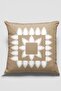 43x43cm Premium Thai Feather Woven Fabric Double Sided Straw Look Throw Pillow Pillow Case Krl191 - 2