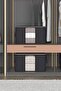 3 Pieces Black Large Size Pillow with Window Quilt Sweater Hurcu / 75x40x40 - 3