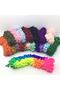 Salmon Color Stripe Pompom - (+/-) 5 Mt - 2