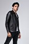 Men's Genuine Leather Sports Coat - 5