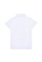 Printed White Girl's Polo T-shirt Numbe - 2