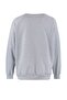 Gray Melange Oversize/Loose Fit Fleece Inside/Warm Raglan Sleeve Sweatshirt Tmnaw23Sw00190 - 9