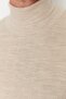 Beige Regular Fit Turtleneck Sweater Tmnaw21Kz2502 - 4