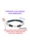 Stress Natural Stone Peace Talisman Bracelet Azurite, Hematite, Crystal Quartz Stone Natural Stone Bracelet - 2