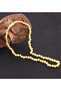 Certified Amber (Stone) Natural Stone Necklace M191 - 2