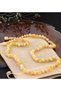 Certified Amber (Stone) Natural Stone Necklace M191 - 4